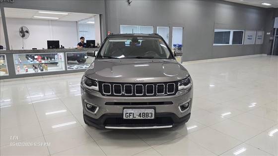 JEEP COMPASS 2.0 16V FLEX LIMITED AUTOMÁTICO JEEP COMPASS 2.0 16V FLEX LIMITED AUTOMÁTICO